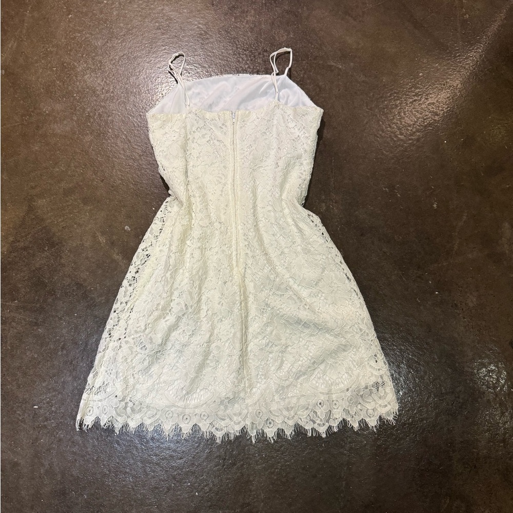 Trixxi White Mini Lace Dress - Picture 5 of 6